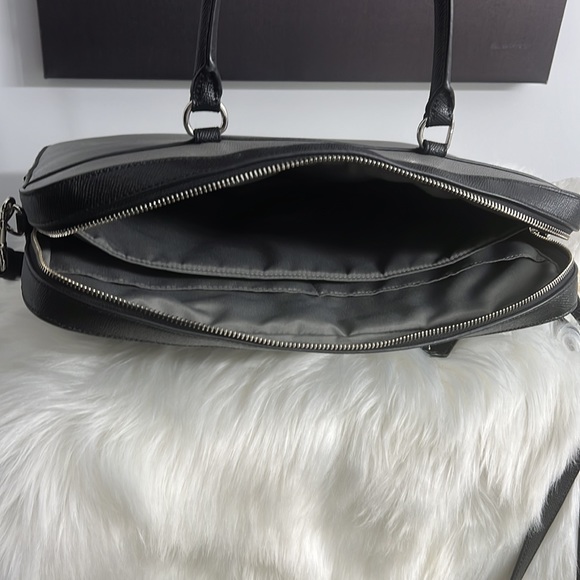 Coach Bags Authentic Coach Grained Leather Laptop Bag Poshmark